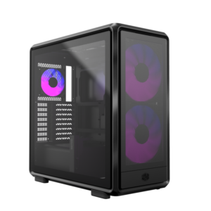 GABINETE COOLER MASTER MASTERFRAME 600 MESH PRETO 3 FANS ARGB | MF600M-KGNN-S01