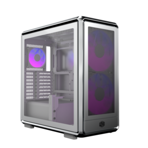 GABINETE COOLER MASTER MASTERFRAME 600 MESH PRATA 3 FANS ARGB | MF600M-SGNN-S01