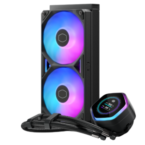 WATER COOLER MASTERLIQUID ATMOS II LCD 240 ARGB PRETO  |  MLX-D24M-A25SZ-L1