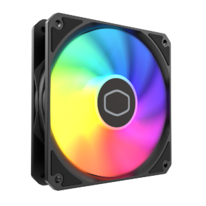 COOLER FAN PARA GABINETE COOLER MASTER MF120 LITE ARGB PRETO 120MM | MFW-B2DN-17NPA-R1