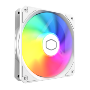 COOLER FAN PARA GABINETE COOLER MASTER MF120 LITE ARGB BRANCO 120MM | MFW-B2DW-17NPA-R1