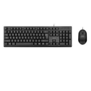 KIT TECLADO E MOUSE COM FIO CF600 CABO 120CM USB - TC609