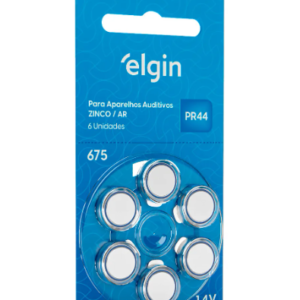 BATERIA AUDITIVA DE ZINCO 675 PR44 - BLISTER C/ 6 82420