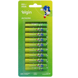 PILHA ALCALINA BLISTER COM 8 UNID AA E 8 UNIDADES AAA - 82426