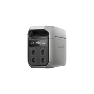 ECOFLOW DELTA 3 PLUS 1800W X-BOOST 2200W 1024WH SAIDA 127V / ENTRADA SOLAR 1000W | EFDELTA3P-BR