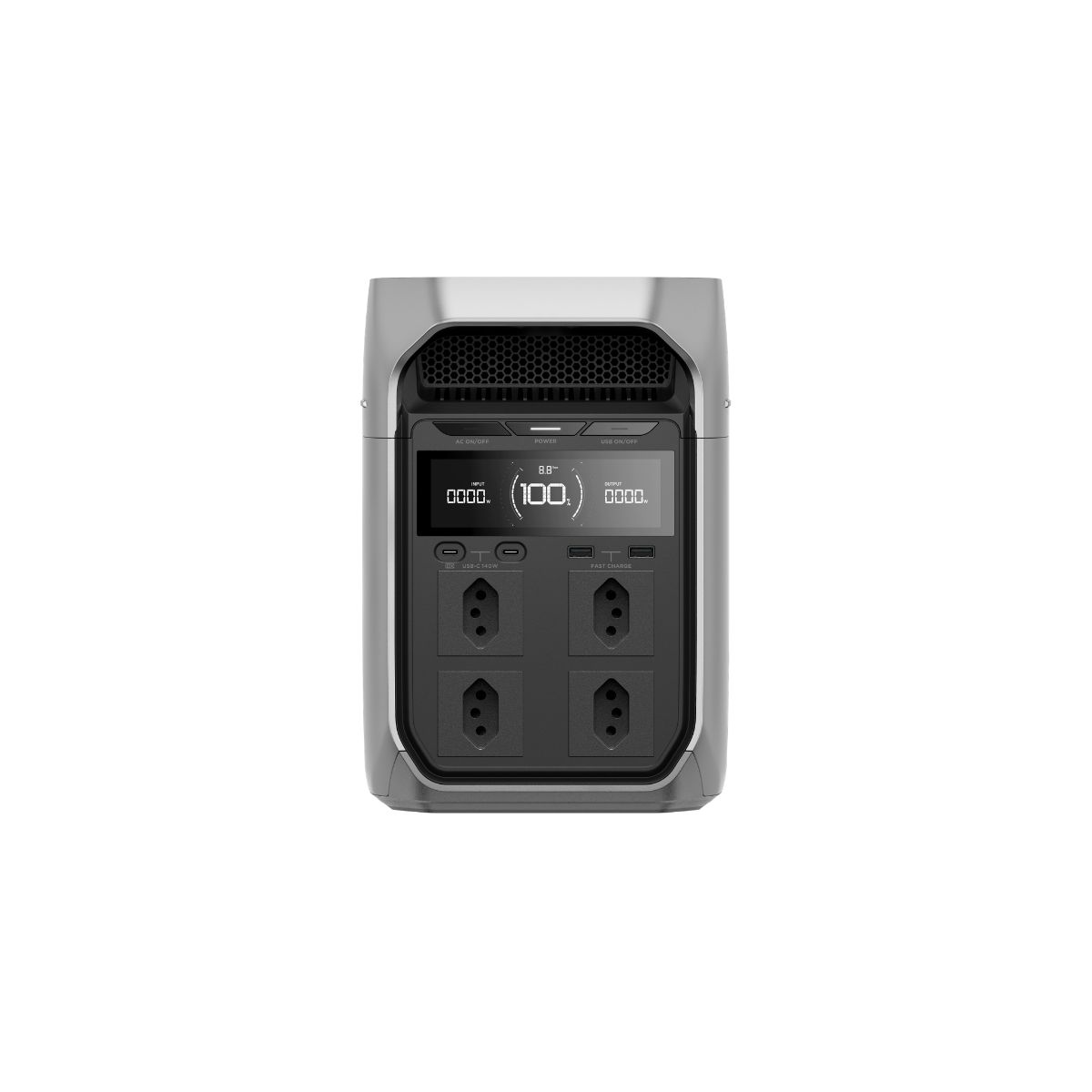 ECOFLOW DELTA 3 PLUS 1800W X-BOOST 2200W 1024WH SAIDA 127V / ENTRADA SOLAR 1000W | EFDELTA3P-BR - Imagem 2