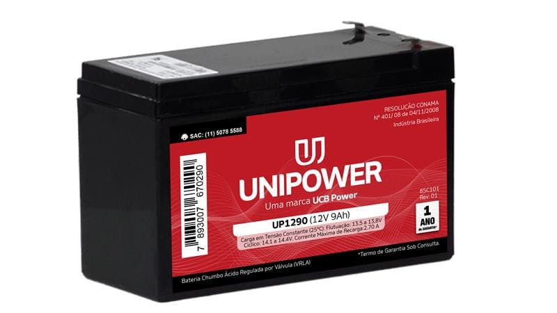 BATERIA 12V 9,0AH (UP1290)