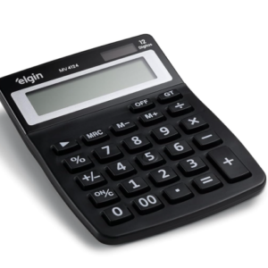 CALCULADORA DE MESA 12 DIGITOS MV-4124 PRETA