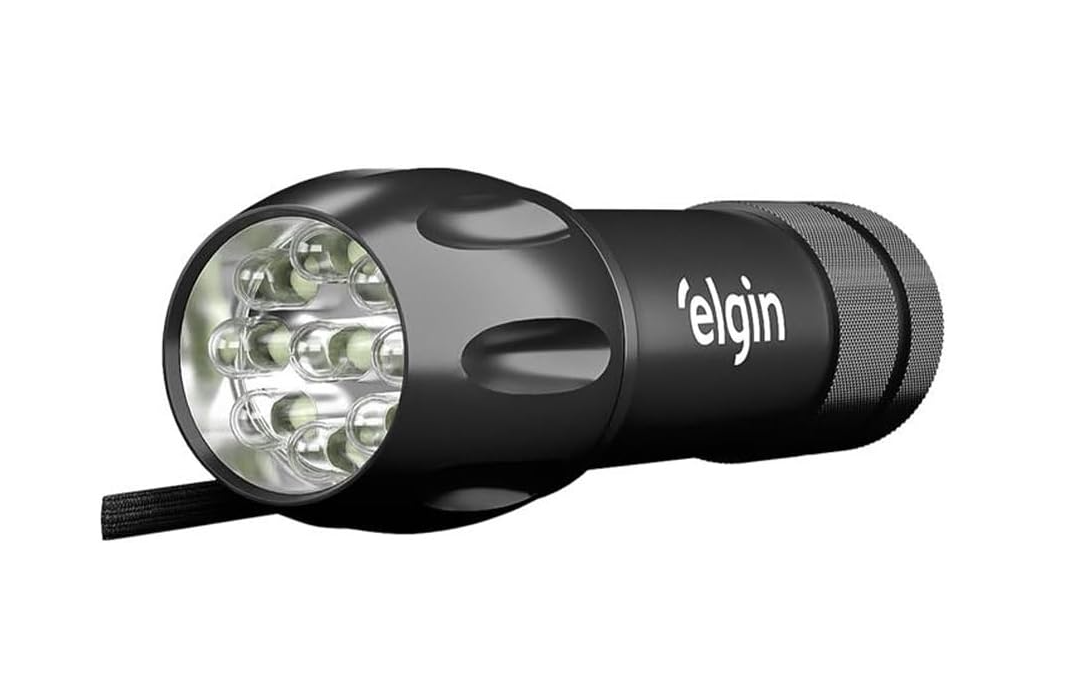 LANTERNA DE BOLSO 9 LEDS COM 3 PILHAS AAA - Imagem 2