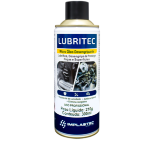 LUBRIFICANTE E DESENGRIPANTE LUBRITEC 210G/300ML