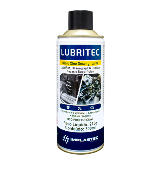 LUBRIFICANTE E DESENGRIPANTE LUBRITEC 210G/300ML