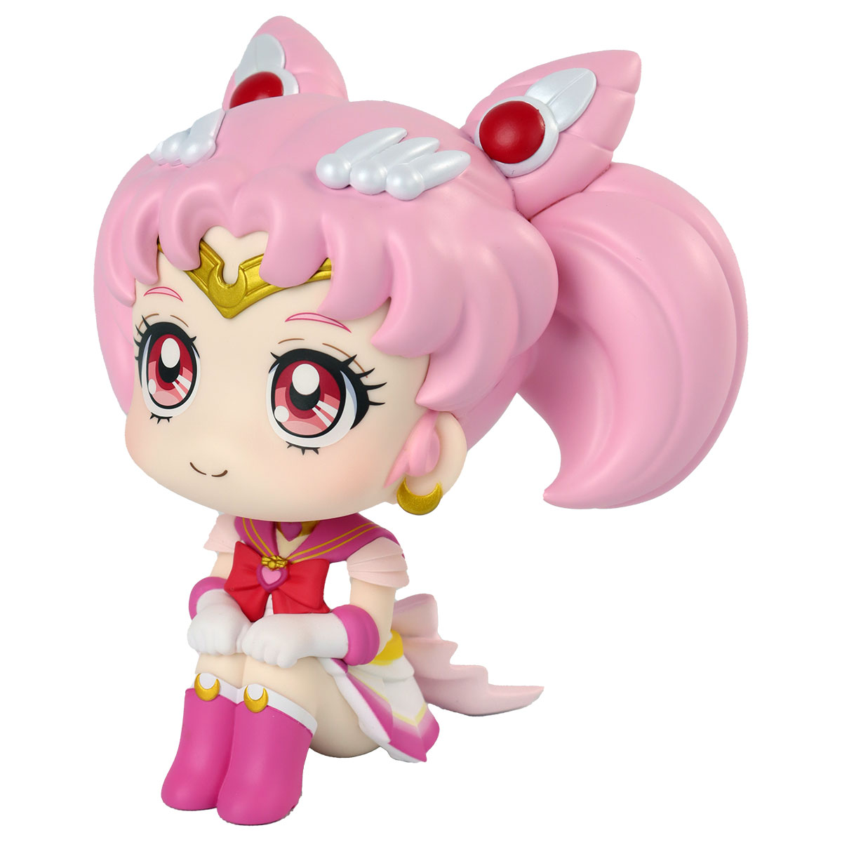 FIGURE PRETTY GUARDIAN SAILOR MOON - SUPER SAILOR CHIBI MOON - REF.: 833373 - Imagem 3