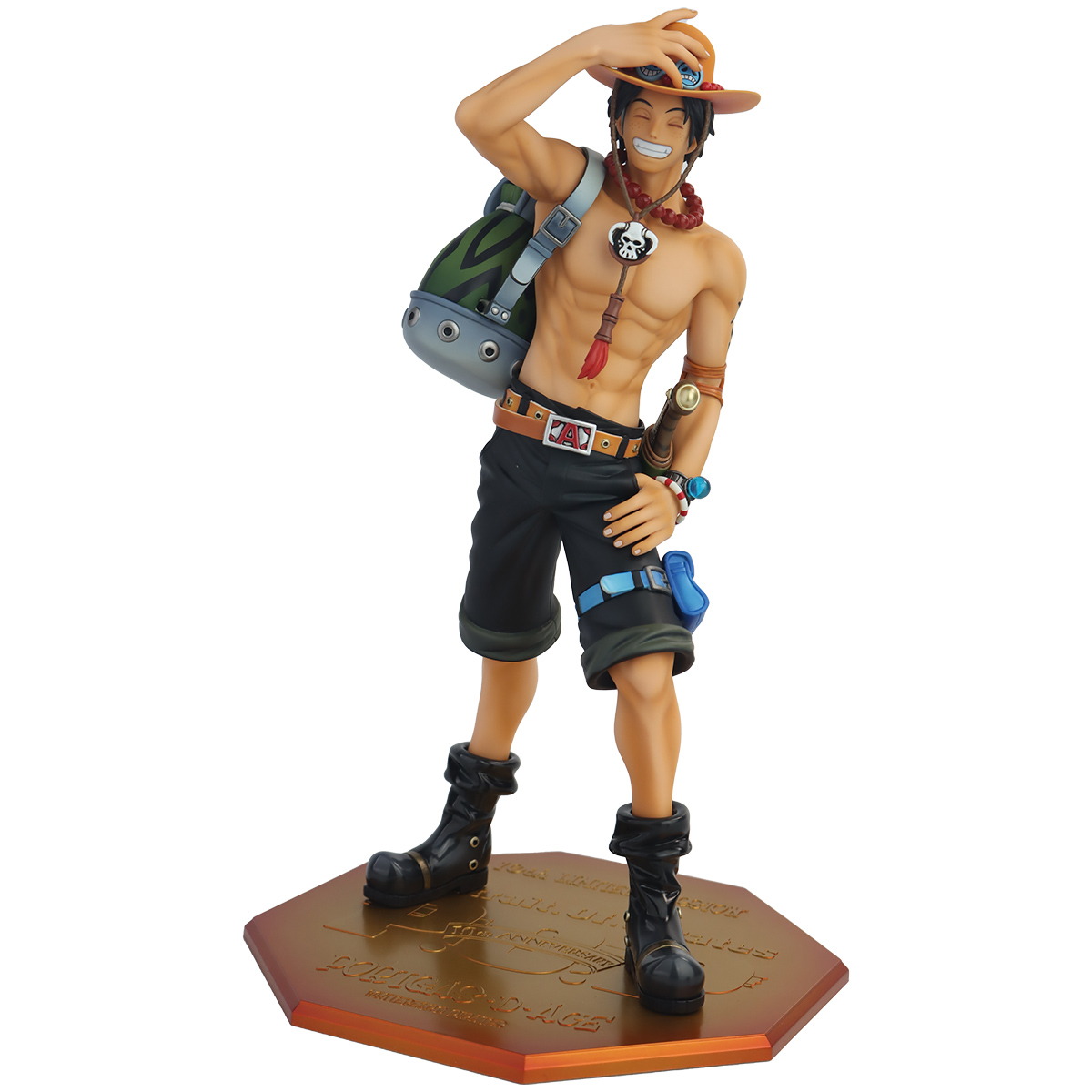 FIGURE ONE PIECE - PORTGAS D. ACE - PORTRAIT.OF.PIRATES - NEO-DX - 10TH LIMITED VER. REF.: 833878 - Imagem 2