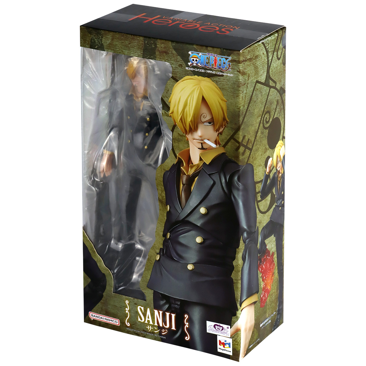 ACTION FIGURE ONE PIECE - SANJI - VARIABLE ACTION HEROES RE.: 833953 - Imagem 8