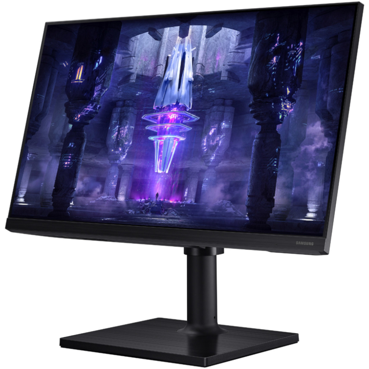 MONITOR SAMSUNG GAMER ODYSSEY G30 24" FHD 144HZ 1MS FREESYNC HDMI DP AJUSTE ALTURA PIVOT INCLINAÇAO - LS24BG300ELMZD - Imagem 4