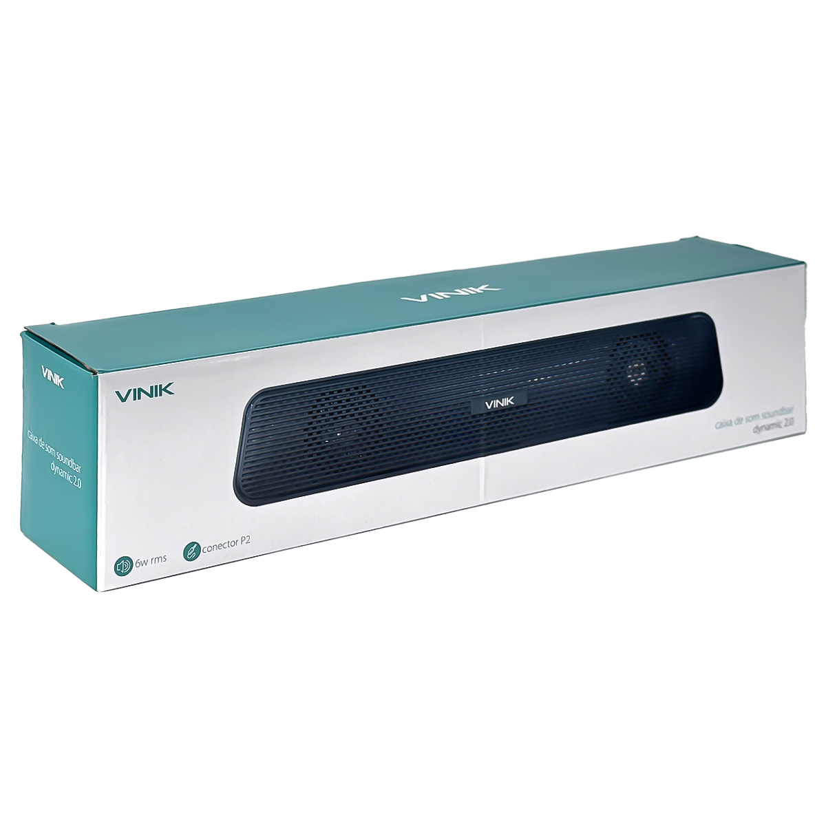CAIXA DE SOM SOUNDBAR VINIK DYNAMIC 2.0 6W - VSPKSBDYK6W - Imagem 9