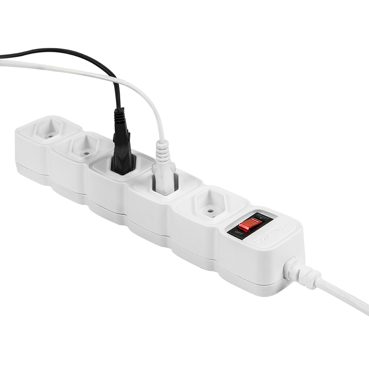 PROTETOR ELETRONICO C/ 5 TOMADAS BRANCO EPE 205 + 3 METROS 4824202 - Imagem 9