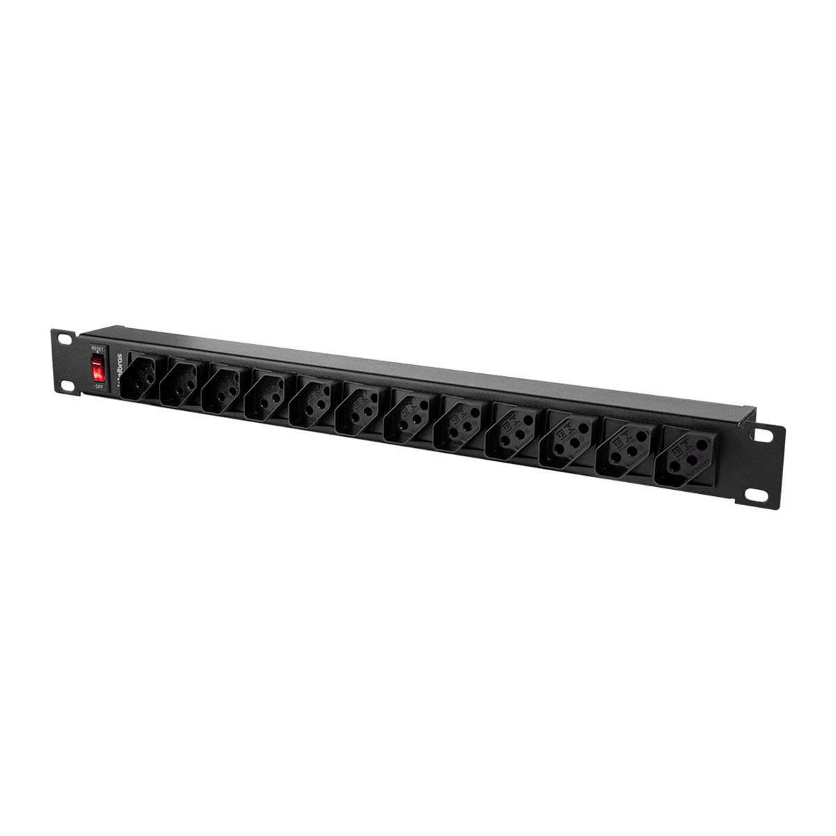 PROTETOR ELETRONICO C/ 12 TOMADAS P/ RACK CABO 1 METRO EPR 212 4824301 - Imagem 4