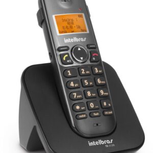 TELEFONE SEM FIO C/ ID E C/ ENTRADA PARA FONE DE OUVIDO TS 5120 PRETO 4125120