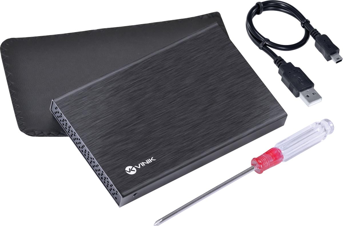 CASE EXTERNO PARA SSD 2.5" ALUMÍNIO USB 2.0 - VINIK CHDA-100 - Imagem 4