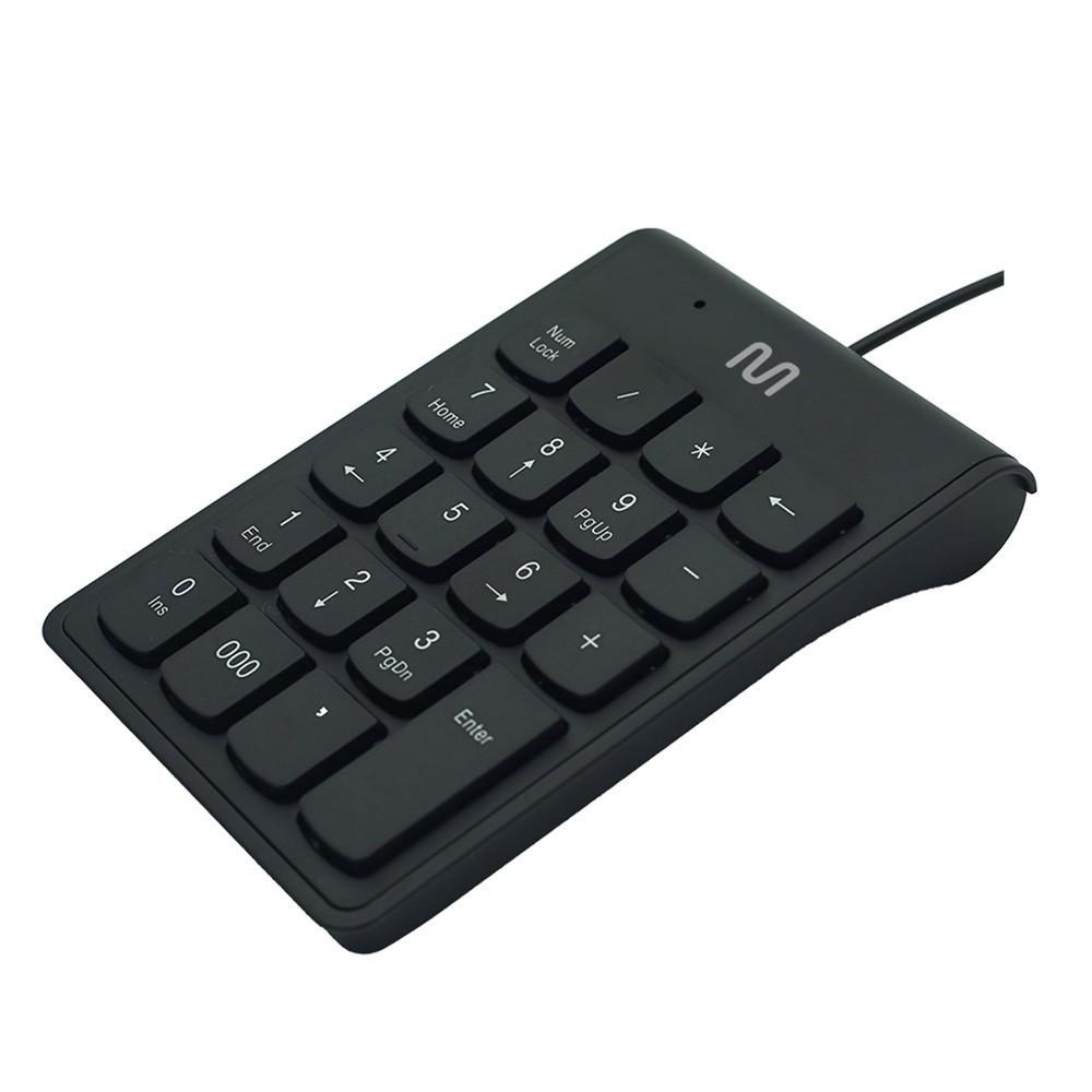 TECLADO NUMÉRICO TFN100, COM FIO, USB, CABO DE 120CM, COM TECLA 000, PRETO - TC227 - Imagem 2