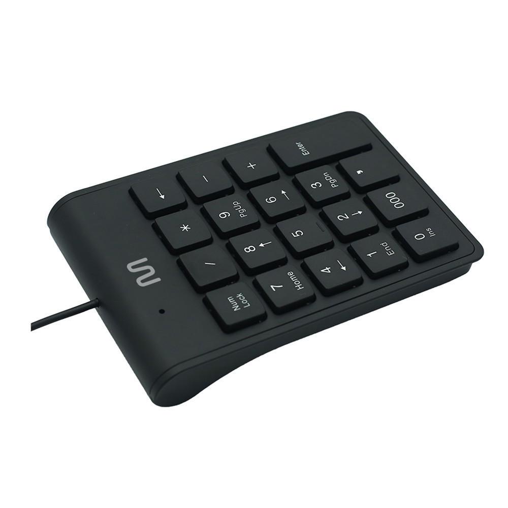 TECLADO NUMÉRICO TFN100, COM FIO, USB, CABO DE 120CM, COM TECLA 000, PRETO - TC227 - Imagem 3