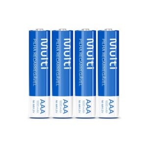PILHA RECARREGAVEL AAA 1000MAH C/4 CB050