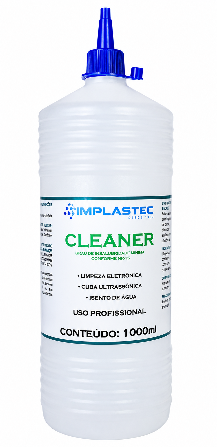 CLEANER PARA LIMPEZA ELETRÔNICA 1L COM BICO APLICADOR