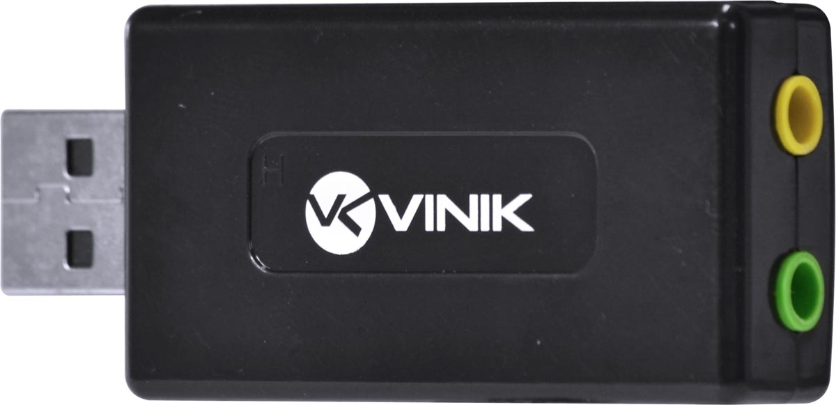 ADAPTADOR PLACA DE SOM USB 7.1 CANAIS VIRTUAL AUSB71