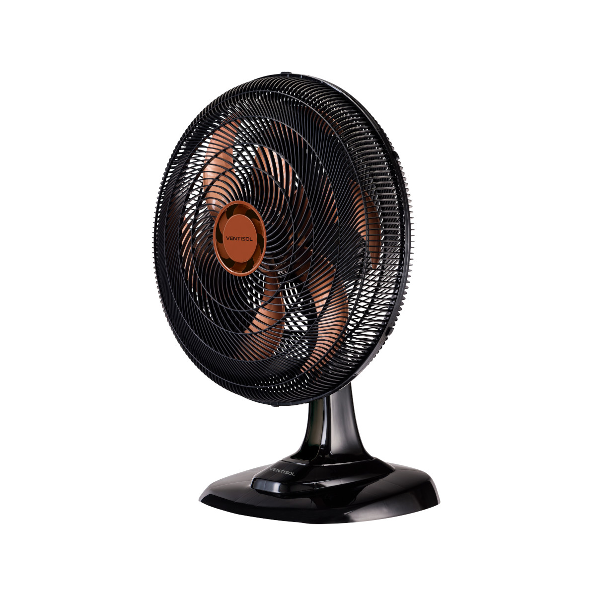VENTILADOR OSC MESA TURBO 50CM 6 PÁS - 220V - PRETO/BRONZE - Imagem 2