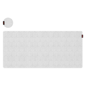 MOUSE PAD GAMER PCYES MAZE EXTENDED WHITE GHOST - 900 X 420 - PMM90X42WG