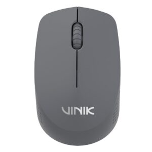 MOUSE SEM FIO VINIK FEATHER VF110 1200DPI - CINZA