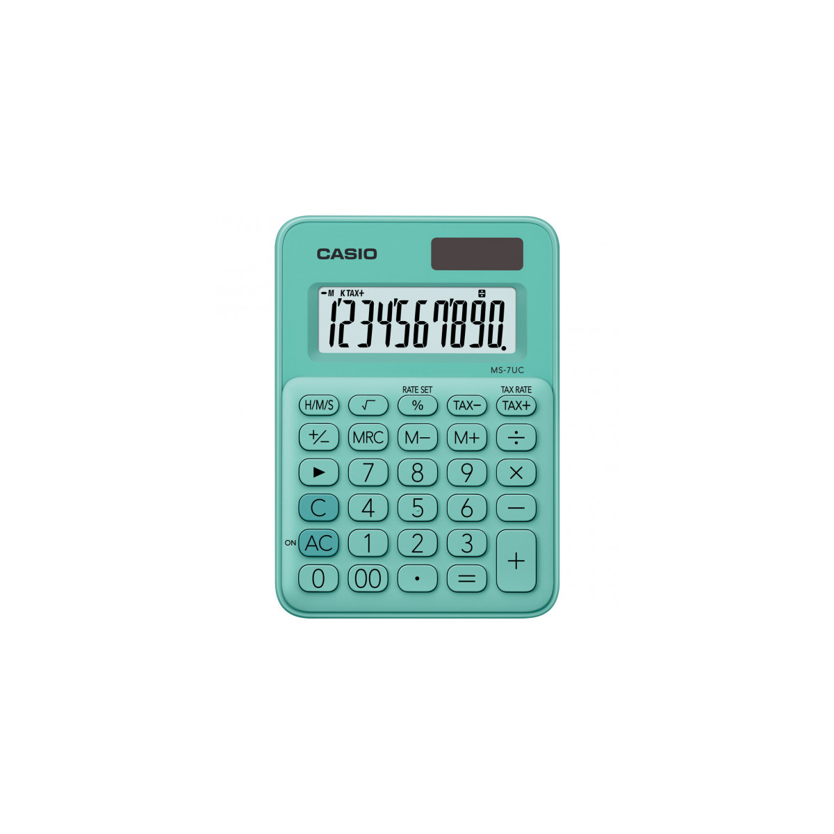 CALCULADORA DE MESA 10 DÍGITOS VERDE - MS-7UC-GN-W-DC - Imagem 2