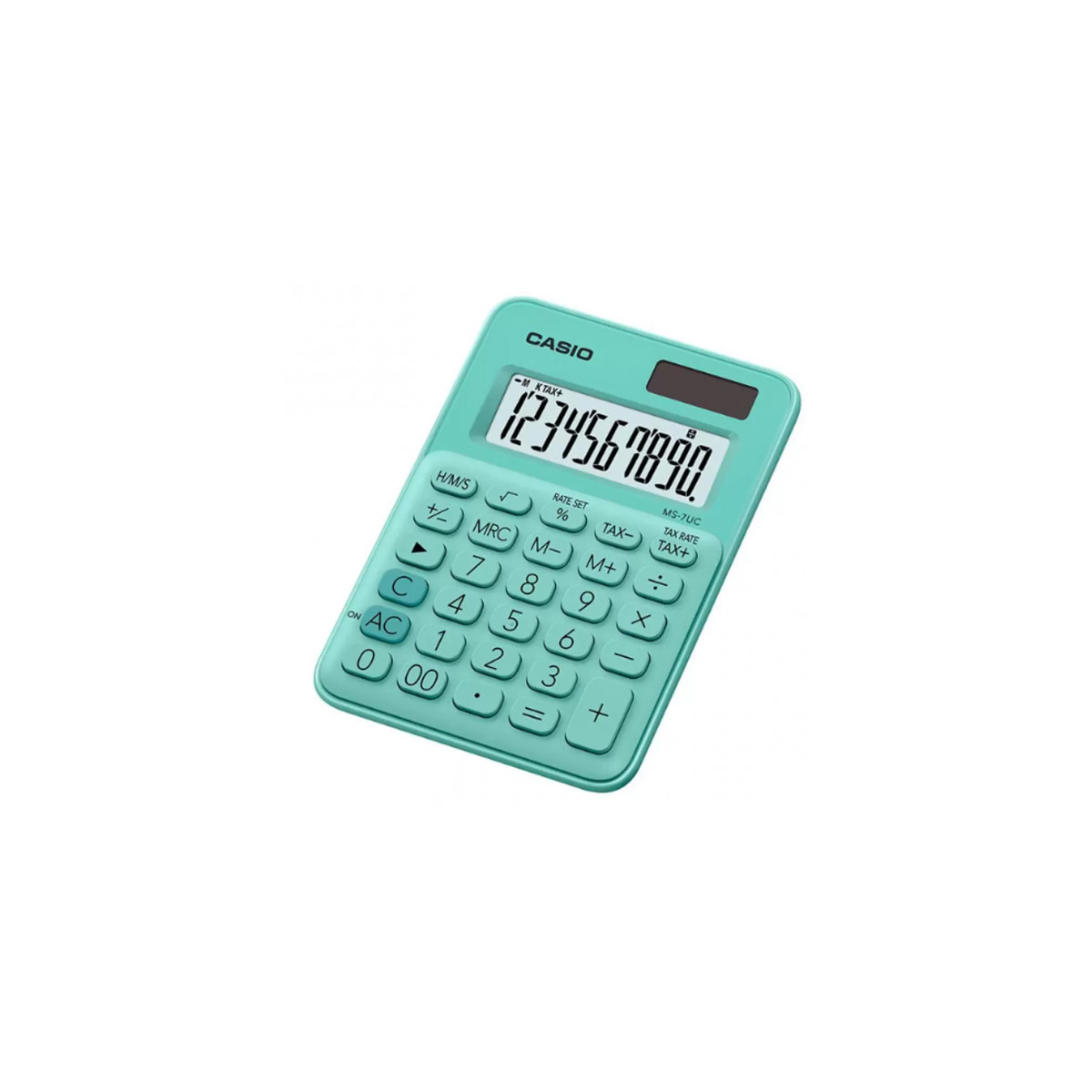 CALCULADORA DE MESA 10 DÍGITOS VERDE - MS-7UC-GN-W-DC - Imagem 3