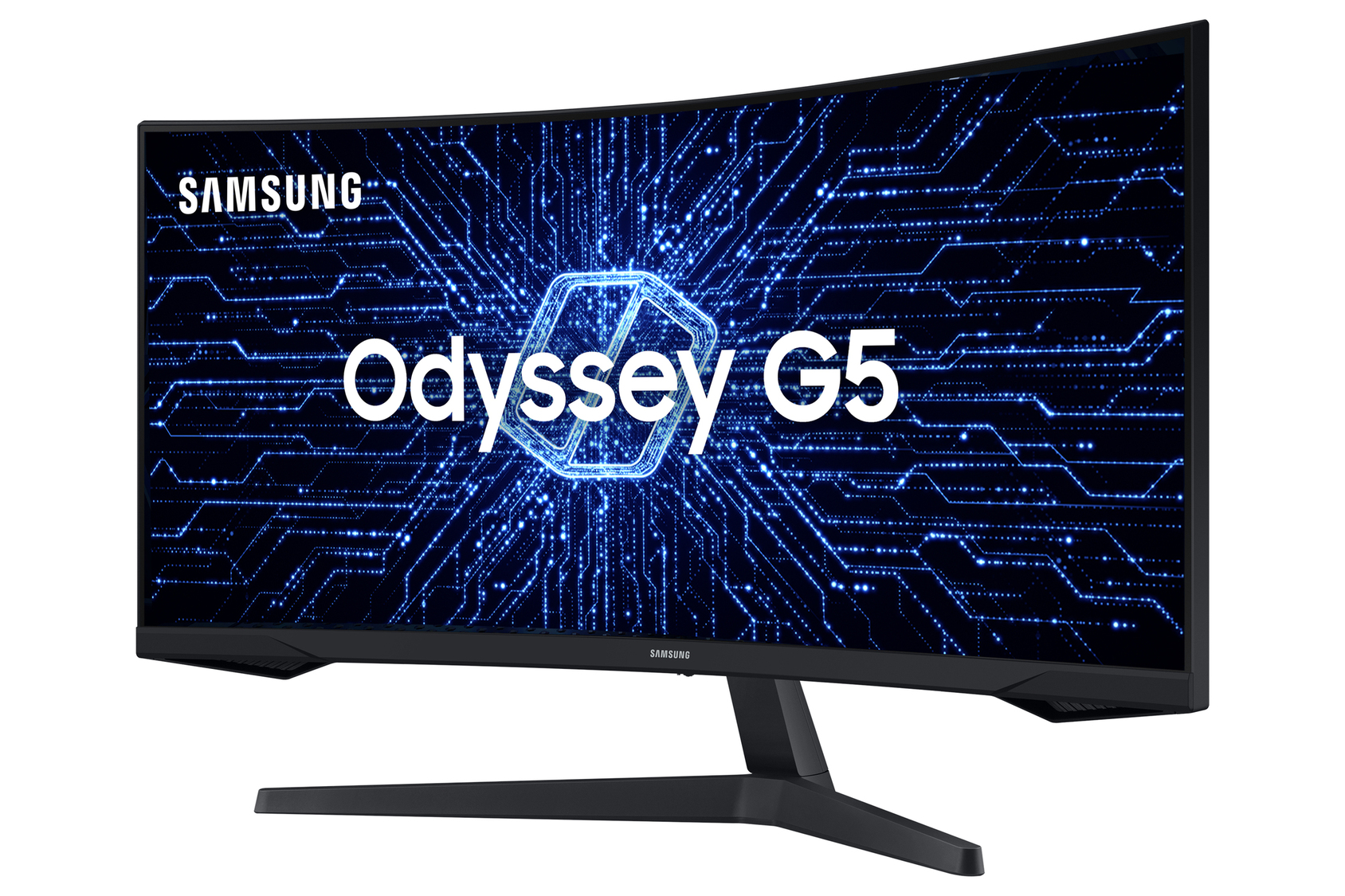 MONITOR SAMSUNG GAMER CURVO ODYSSEY 34" 165HZ 1MS WQHD ULTRAWIDE HDMI DP FREESYNC PREMIUM PRETO - LC34G55TWWLMZD - Imagem 4