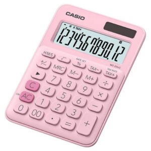 CALCULADORA DE MESA 12 DÍGITOS ROSA - MS-20UC-PK-W-DC