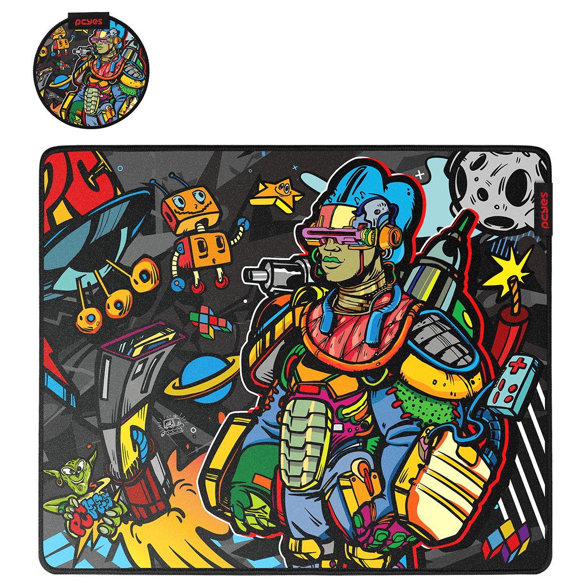 MOUSE PAD GAMER PCYES APOLLO 500 X 400 - APL50X40