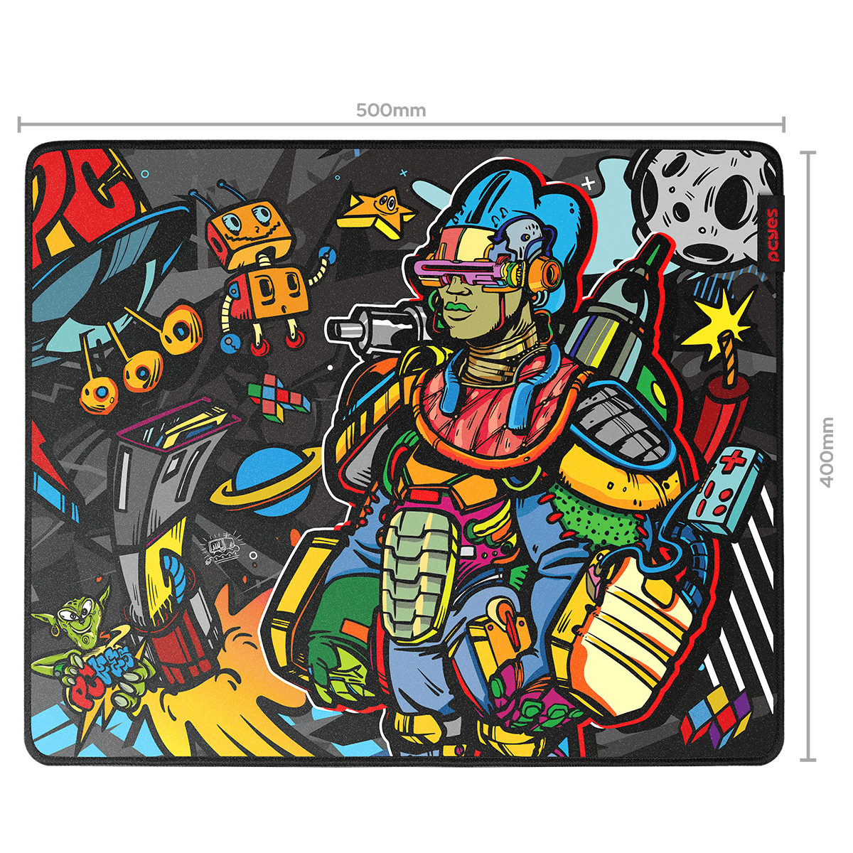 MOUSE PAD GAMER PCYES APOLLO 500 X 400 - APL50X40 - Imagem 5