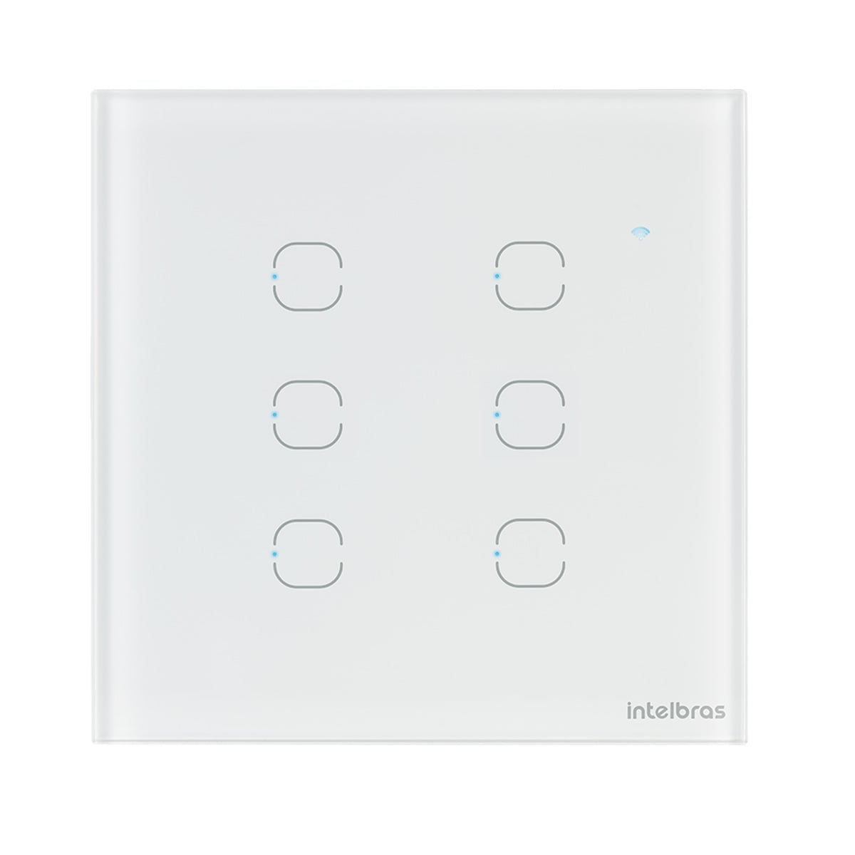 INTERRUPTOR SMART WI-FI TOUCH 6 TECLAS BRANCO EWS 1006 4850030