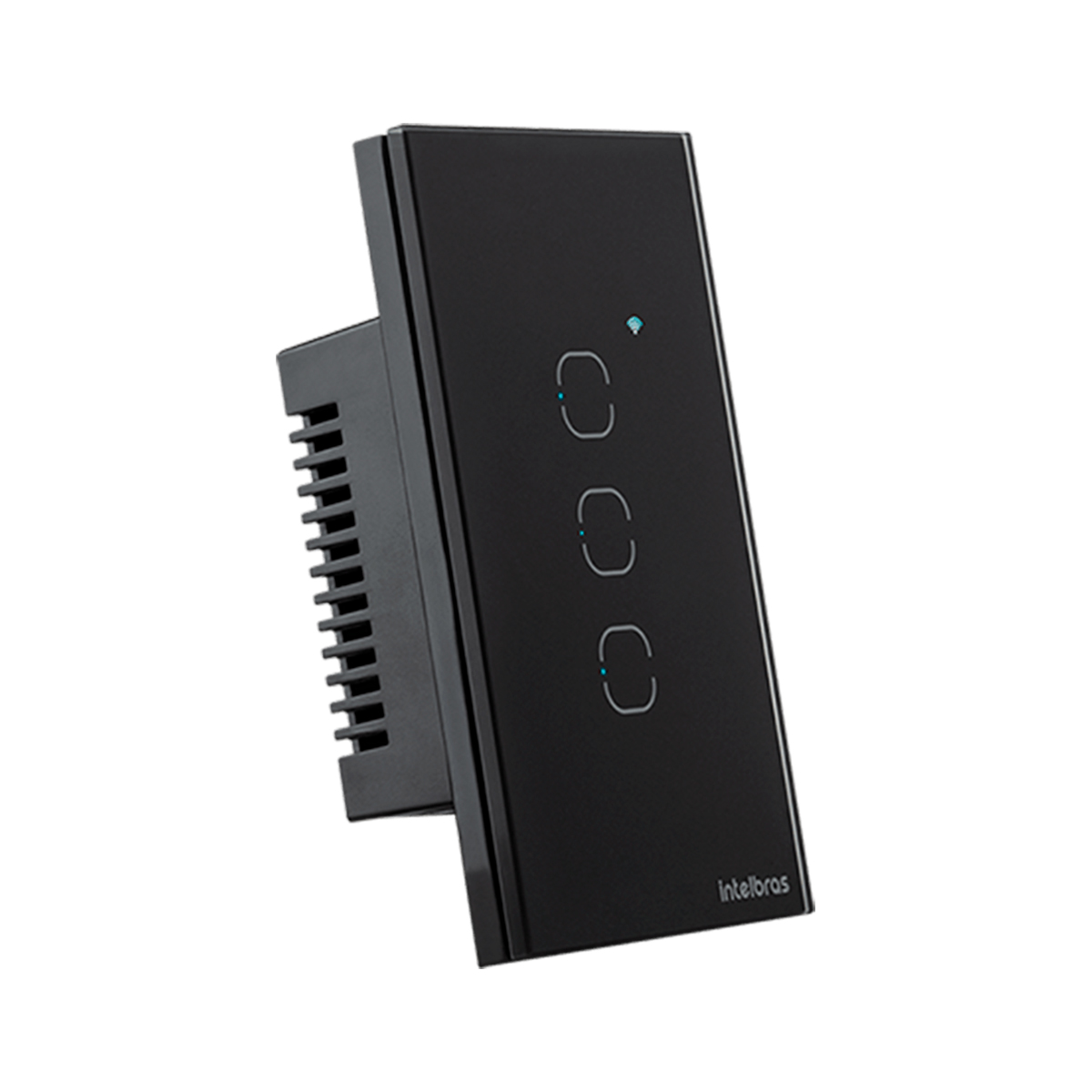 INTERRUPTOR SMART ZIGBEE TOUCH 3 PRETO EZS 1003 4850049 - Imagem 3