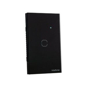INTERRUPTOR SMART ZIGBEE TOUCH 1 PRETO EZS 1001 4850053