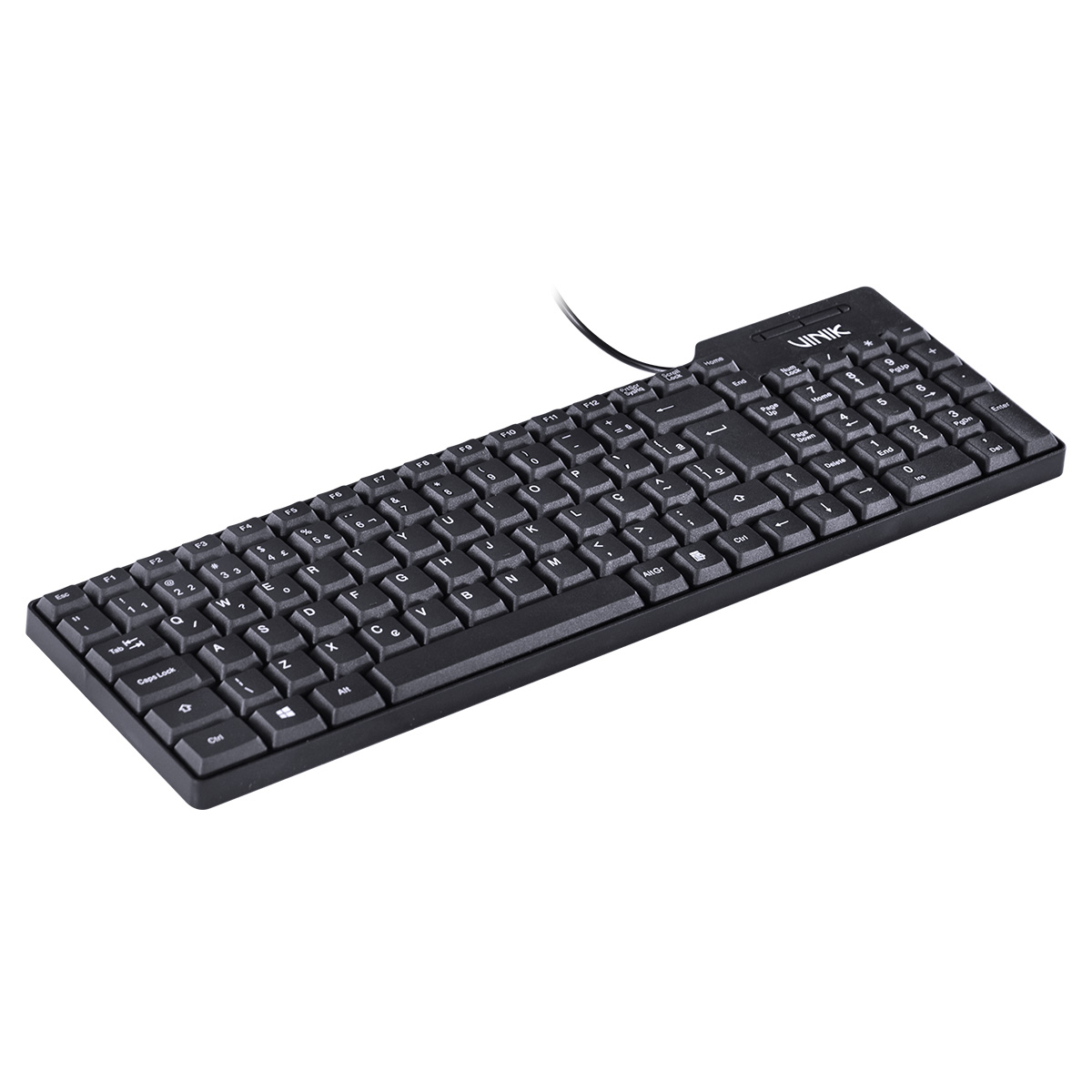 TECLADO USB COMPACTO DYNAMIC ABNT2 CABO 1.8M PRETO - DT150 - Imagem 3