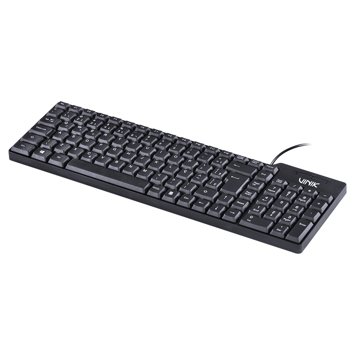 TECLADO USB COMPACTO DYNAMIC ABNT2 CABO 1.8M PRETO - DT150 - Imagem 4