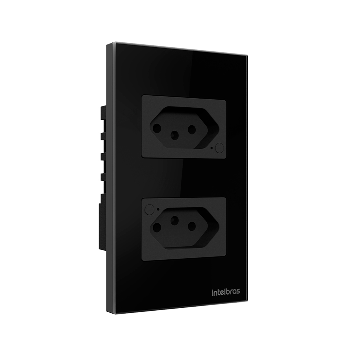 TOMADA DUPLA 10A SMART WI-FI ETS 1002 PRETO 4850065 - Imagem 3