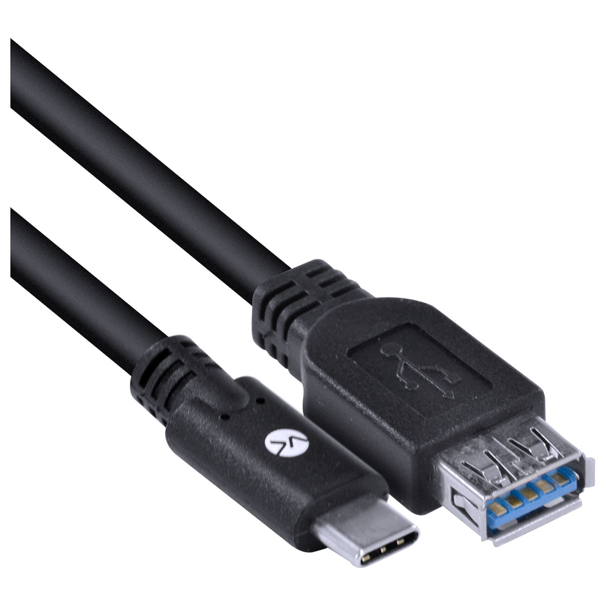 CABO USB TIPO C PARA EXTENSOR USB A FÊMEA V3.2 GEN1 5GBPS 2 METROS - C32UAF-2 - Imagem 3