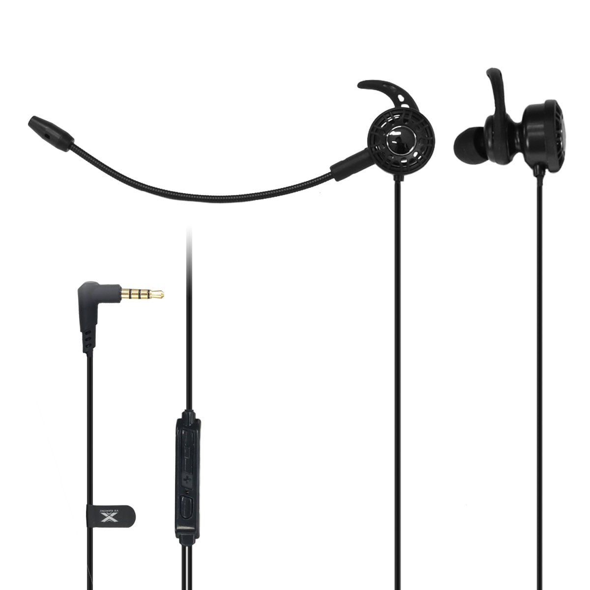 FONE DE OUVIDO GAMER PARA CELULAR FLEX COM MICROFONE DESTACÁVEL