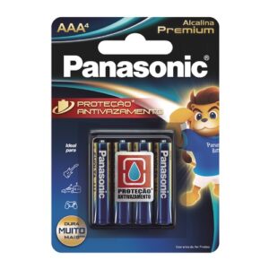 PILHA ALCALINA PREMIUM AAA COM 4 LR03EGR/4B96