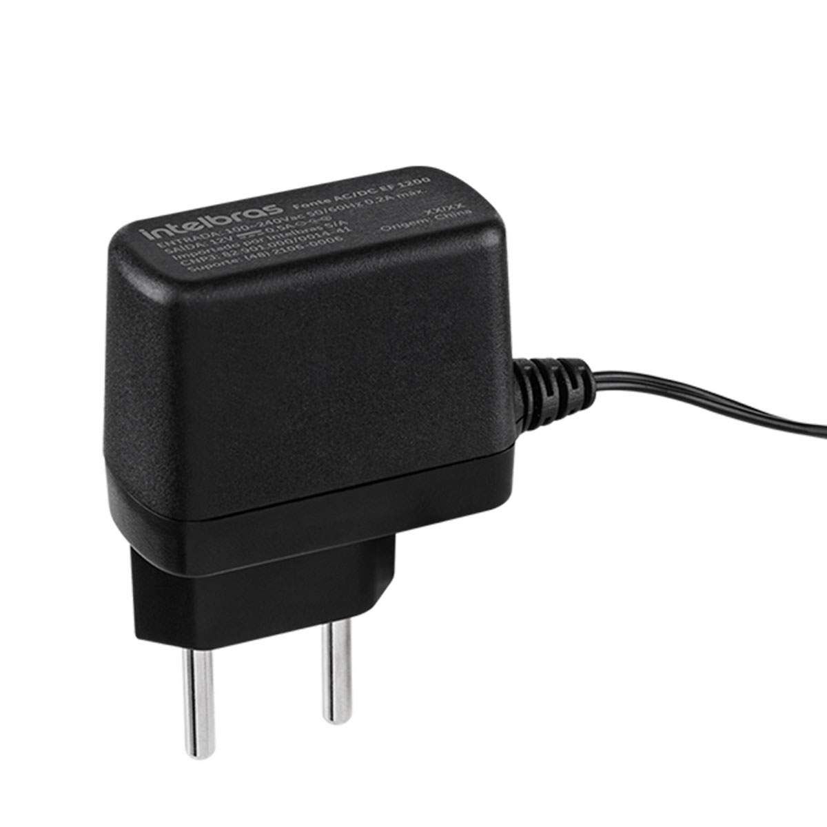 FONTE DE ALIMENTACAO CFTV AC/DC 12V 0,5A - EF 1200 4820029 - Imagem 3