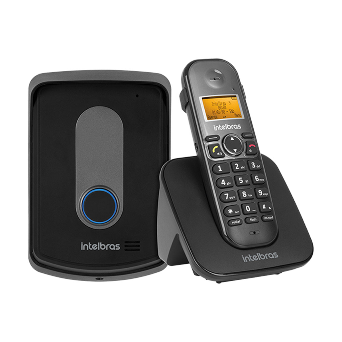 INTERFONE E TELEFONE SEM FIO COM RAMAL EXTERNO TIS 5010 4521102 - Imagem 2