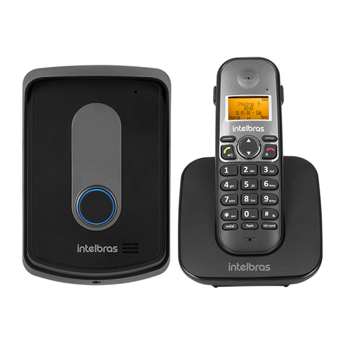 INTERFONE E TELEFONE SEM FIO COM RAMAL EXTERNO TIS 5010 4521102 - Imagem 3